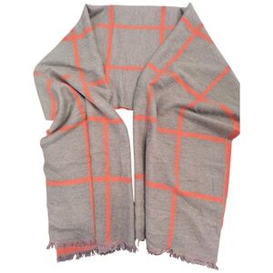 Sara Campbell reversible wrap, gray and pink